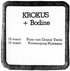 1981-03-11 OOR gig dates