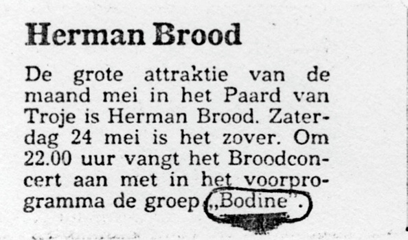 1980-05-24 Haagsche Courant Bodine concert NL