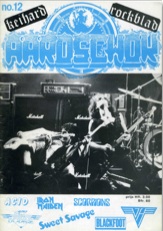 1982-05 Aardschok no.12 Bodine live review