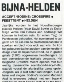1982-08-25 OOR Bodine Helden live review tn